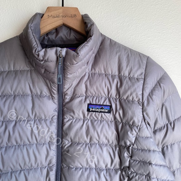 Patagonia Down Sweater Jacket Small Feather Grey Regular Fit 800-fill Down S - Picture 5 of 14